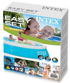 Intex opblaaszwembad zonder pomp 28101NP Easy 183 x 51 cm blauw
