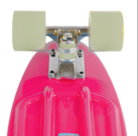 Non-Branded skateboard Retro 56 cm polypropyleen roze