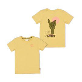 Sturdy T-shirt met backprint - Desert Fiesta