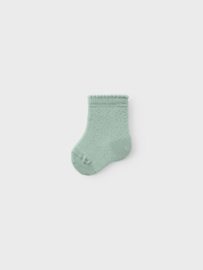 Name it NBFDITTE SOCK Silt Green