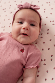 Feetje T-shirt ajour rib - Lovebug