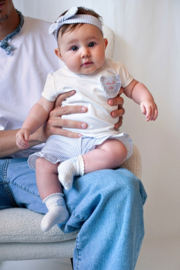 Feetje Short streep crinkle - Sea La Vie