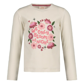 Jubel Longsleeve rib - Moon Flowers