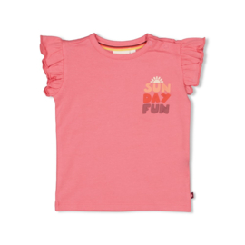 Feetje T-shirt - Salsa Sunset