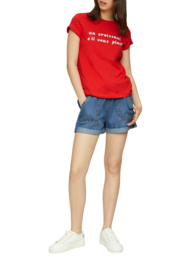 QS  Shirt 2160537 Rood