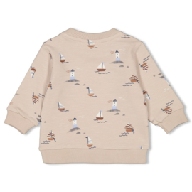 Feetje Sweater AOP - Let's Sail