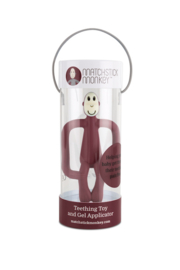 MatchStick Monkey bijtspeeltje Claret rood