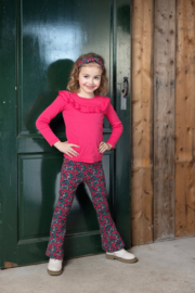 Jubel Longsleeve ruches Roze - Girls Club