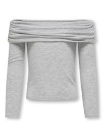 ONLY KOGAMOUR Light Grey Melange