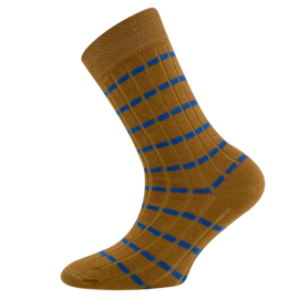 Ewers 3-pack sokken Bruin/wit/blauw