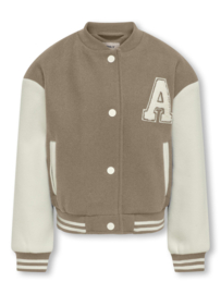 ONLY KOGSILJA LIFE BOMBER Taupe