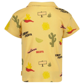 Sturdy Polo AOP wafelstructuur - Desert Fiesta