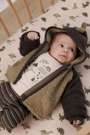 Feetje Bouclé jasje met capuchon - Rawrsome