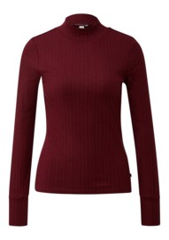 QS Shirt 2172781 Bordeaux D37