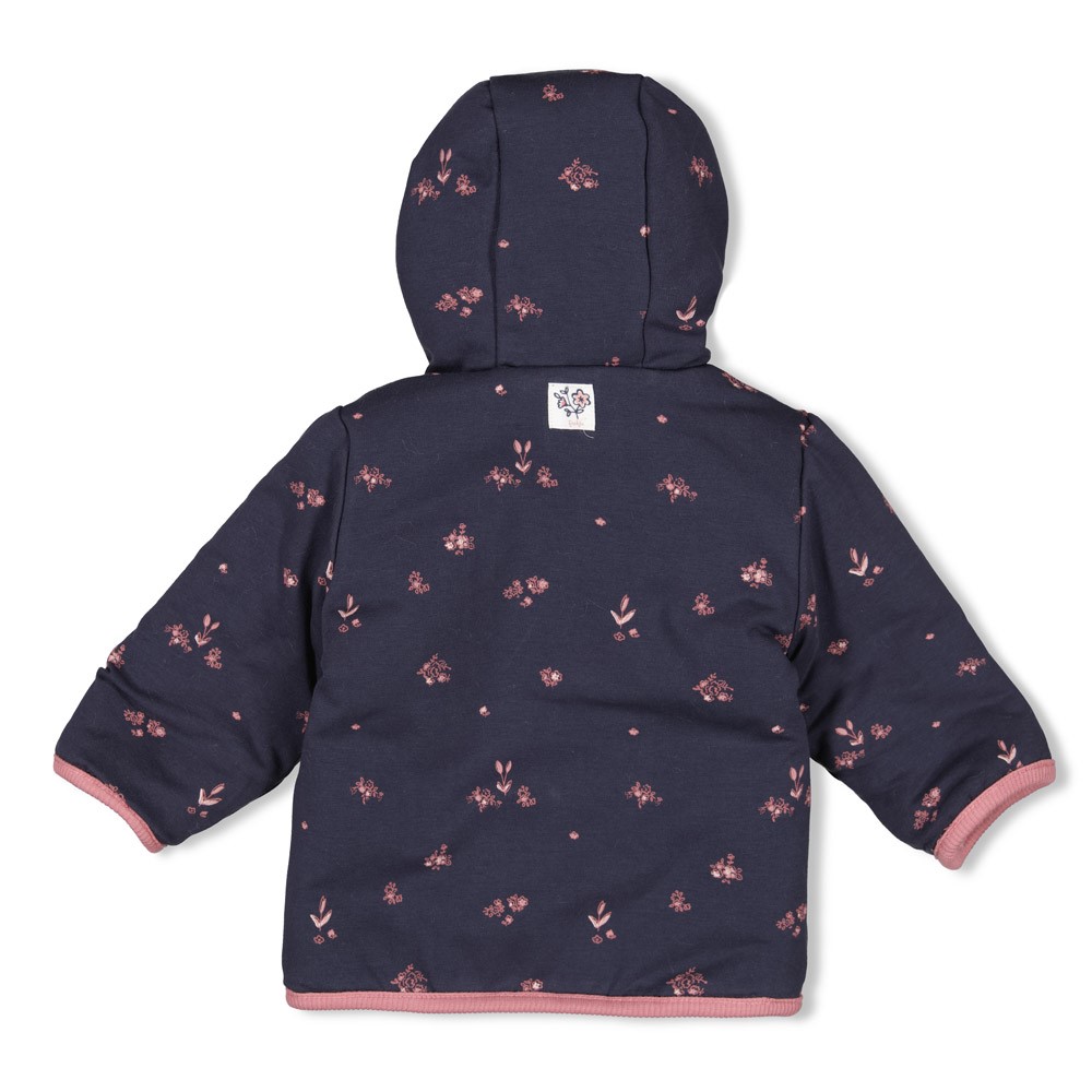 Feetje Omkeerbaar fake fur jasje met capuchon - Swanlake