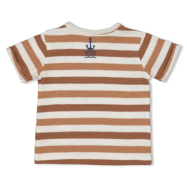 Feetje T-shirt streep - Let's Sail