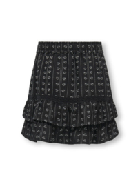ONLY KOGBOLETTA SKORT Black