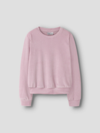 Name it NKFVELOA VELVET SWEAT Roze D38