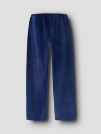 Name it NKFVELOA VELVET PANT Blauw D38