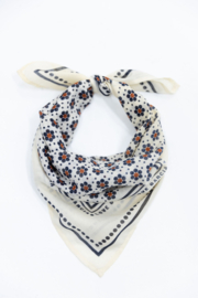 Garcia Bandana White Cap