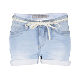 INV Geisha Shorts button at fly Bleached
