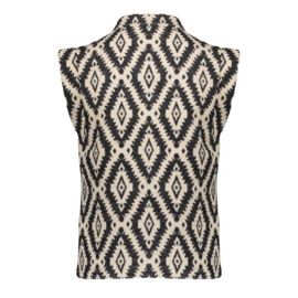 Geisha Gilet Jaquard D4