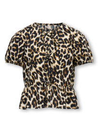 ONLY KOGCLARA LIFE S/S BOW SHIRT