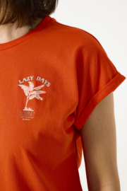 Garcia Shirt C50207 Tangerine red