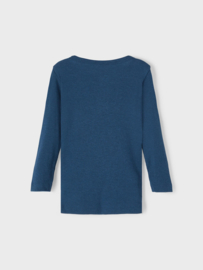 Name it NKMKAB LS SLIM TOP Blauw