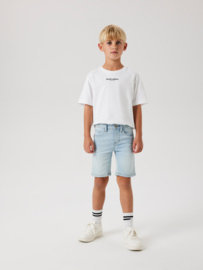 Name it NKMTHEO Short Light blue denimn