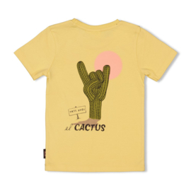 Sturdy T-shirt met backprint - Desert Fiesta