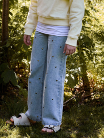 Name it NKFROSE WIDE HEART STUDS