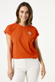 Garcia Shirt C50207 Tangerine red