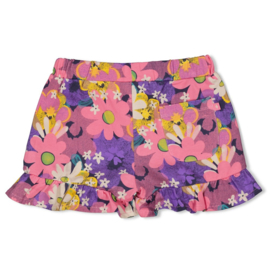 Feetje Short ruches AOP - Rolling into Spring