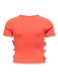 ONLY KOGNESSA LIFE SS CUTOUT BOW