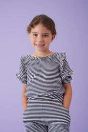 Jubel Jumpsuit kort streep - Ciao Bella