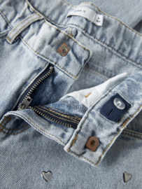 Name it NKFROSE WIDE HEART STUDS