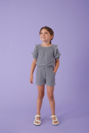 Jubel Jumpsuit kort streep - Ciao Bella