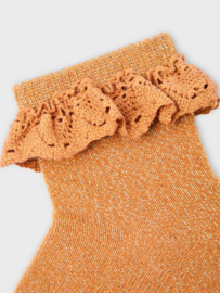 Name it NBFRANDA sock autumn leaf