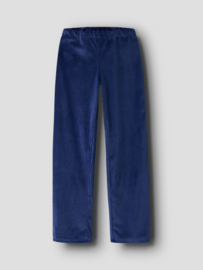 Name it NKFVELOA VELVET PANT Blauw D38