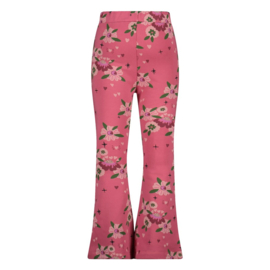 Jubel Flared broek AOP - Moon Flowers