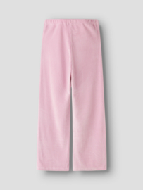 Name it NKFVELOA VELVET PANT Roze D38