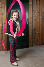 Jubel Longsleeve ruches Roze - Girls Club