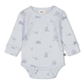 Feetje Romper AOP rib - Farm Life