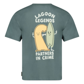 Sturdy T-shirt oversized - Lagoon Legends