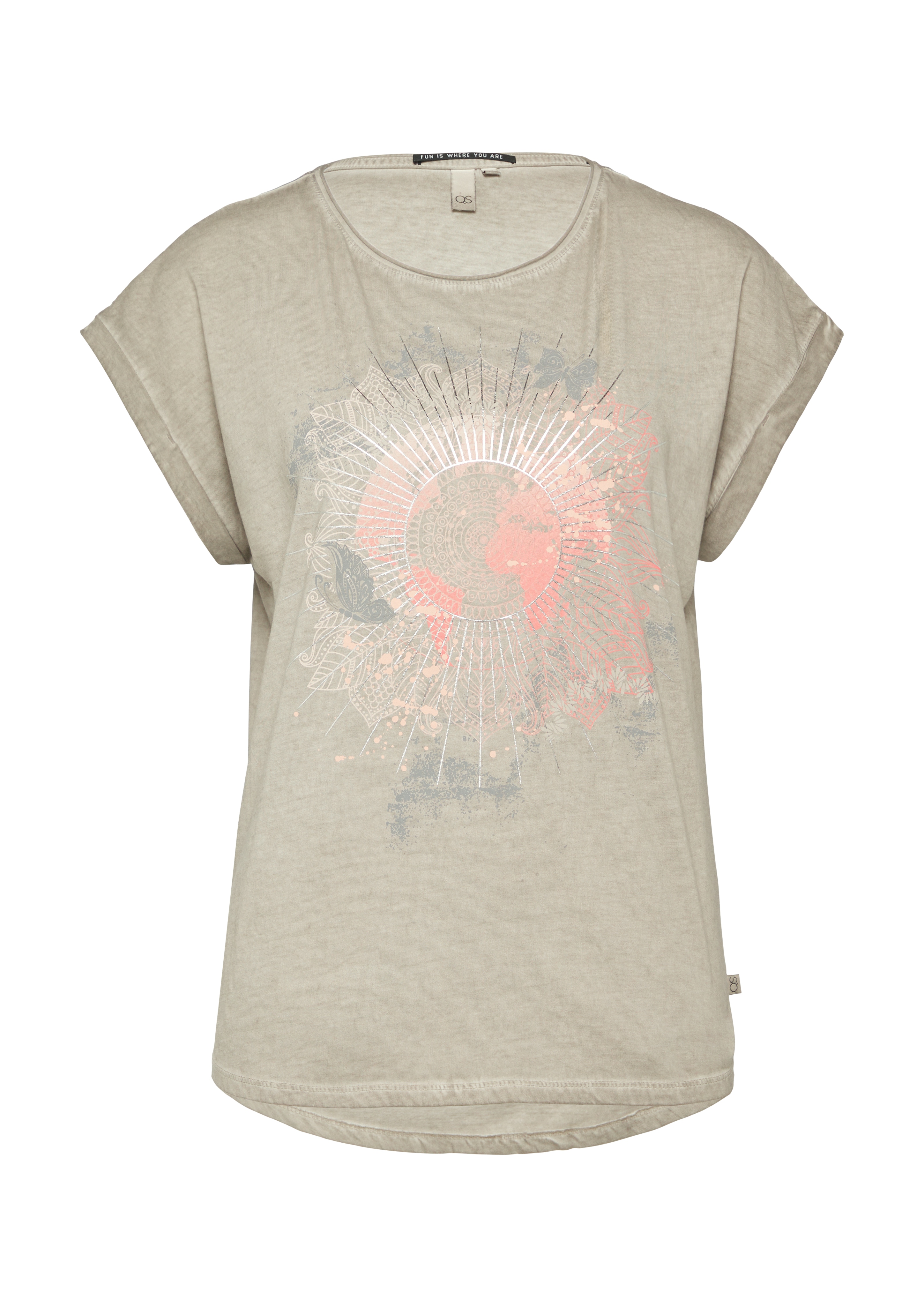 QS  Shirt Grijs