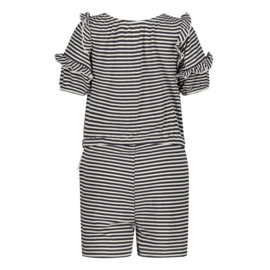 Jubel Jumpsuit kort streep - Ciao Bella