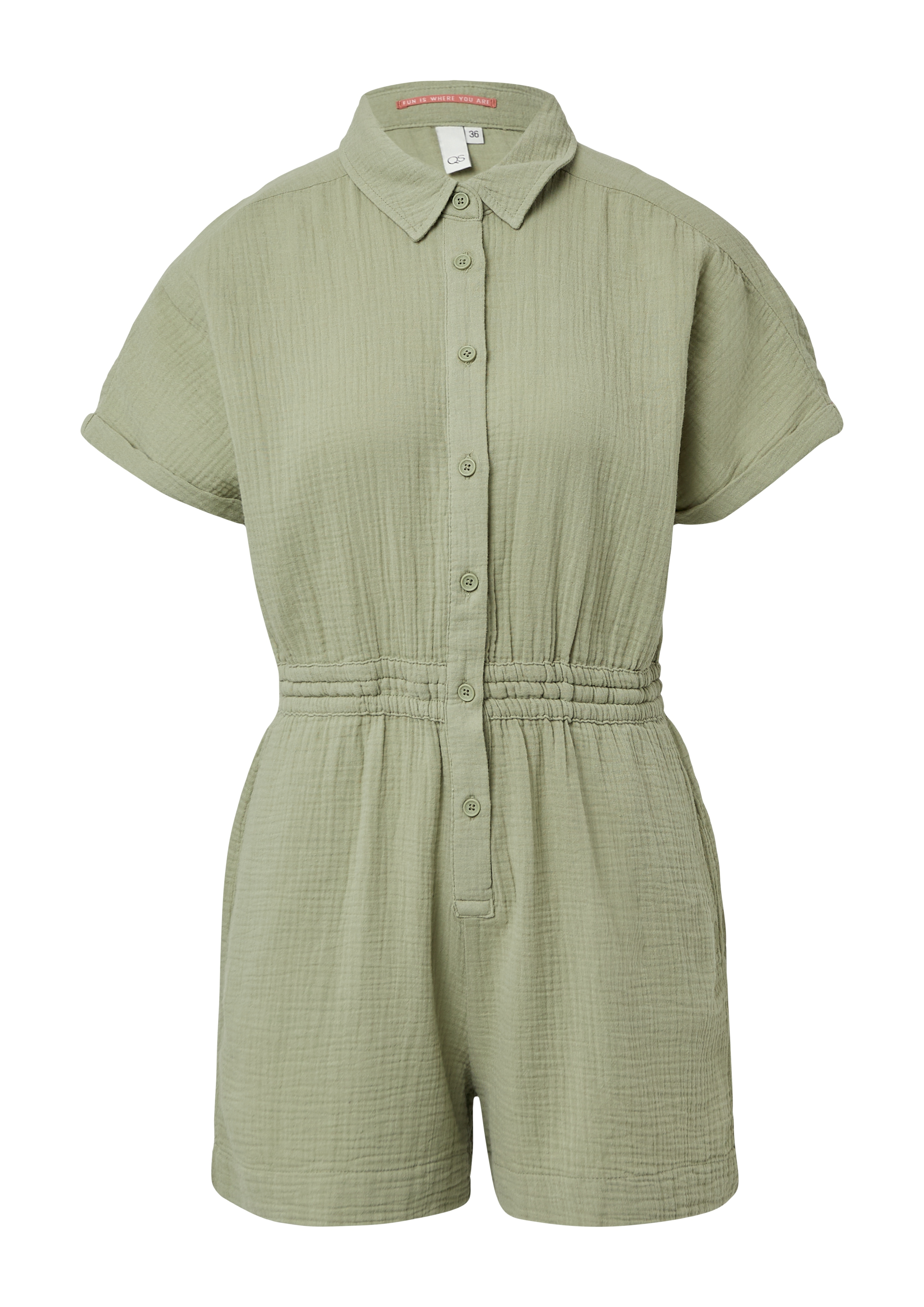 QS  Playsuit 2167031 Sage