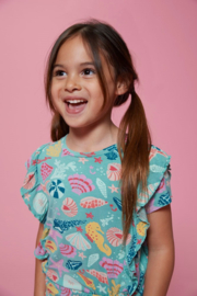 Jubel T-shirt AOP - Lazy Lagoon