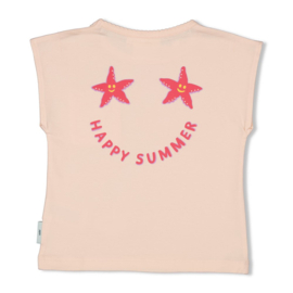 Jubel T-shirt met backprint - Lazy Lagoon